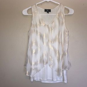 iz Byer sleeveless top
